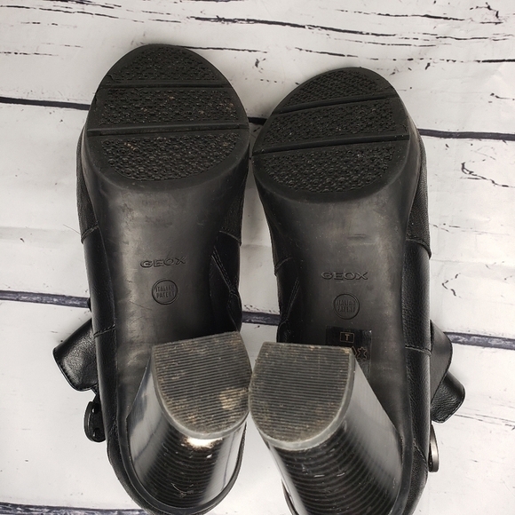 Geox Respira Italian Patent Black Boot Size 38 - Picture 8 of 11